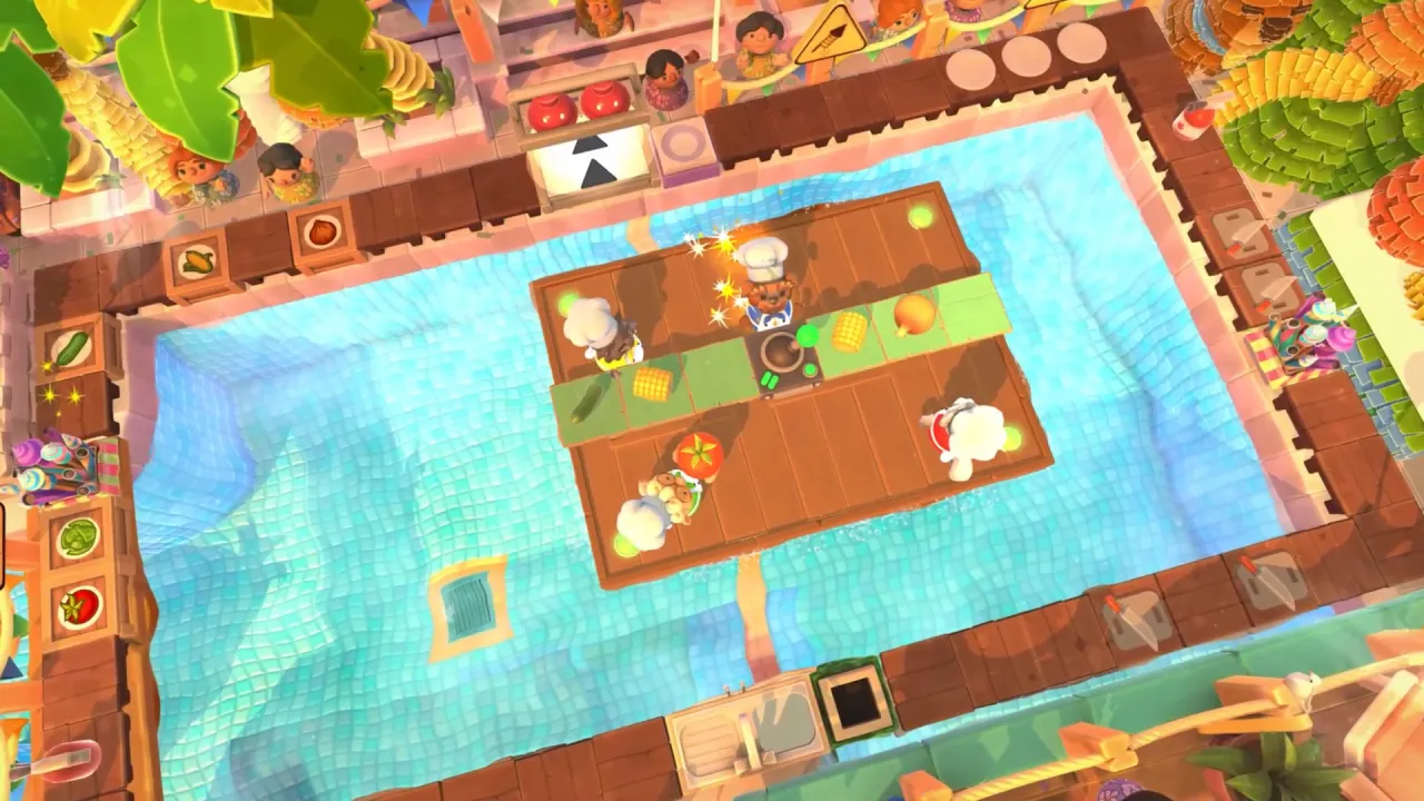overcooked 2 steam key - chaotic kitchen co-op