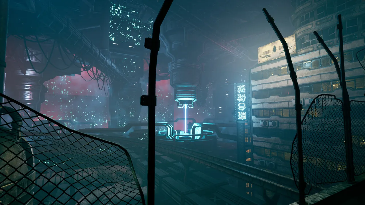 cyber ninja sword combat gameplay