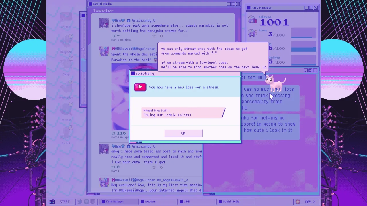 P-chan and KAngel dark psychological moments