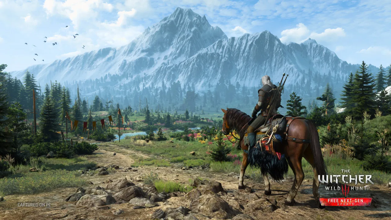 witcher 3 steam key - open world exploration