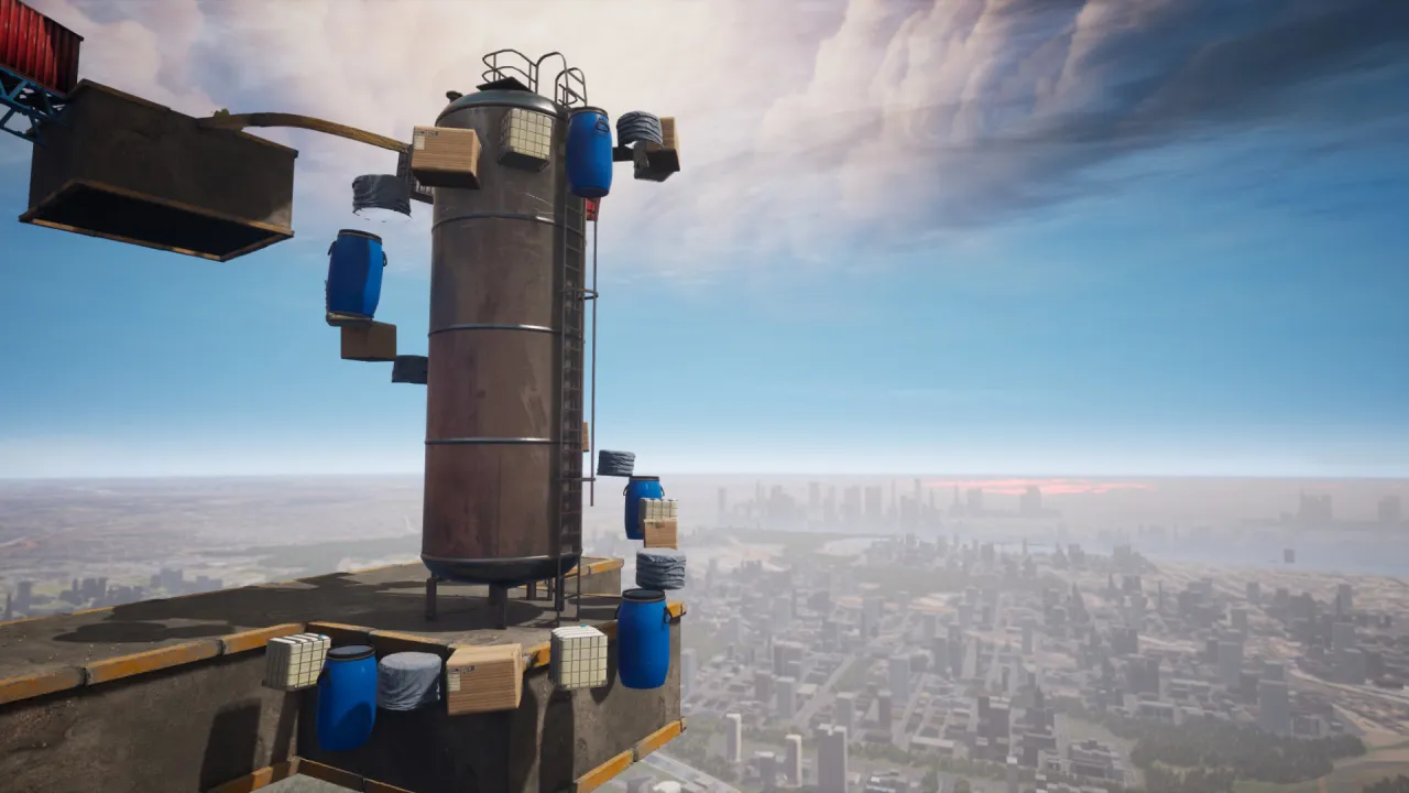 chain swing and rescue mechanics