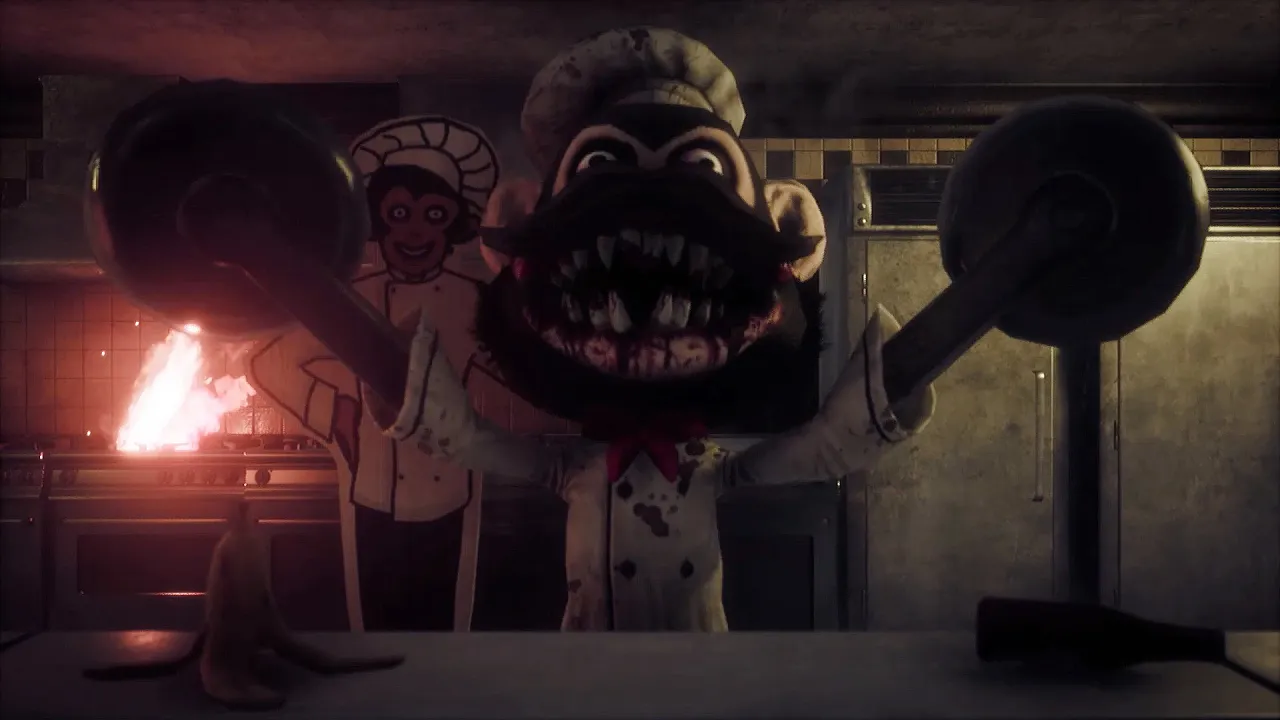 no fighting only run survival horror