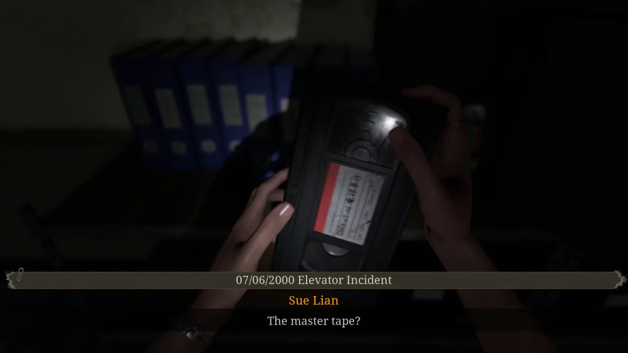 Cursed bridge ritual scene