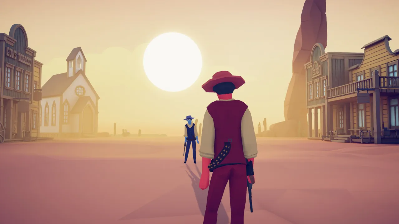 Superhero vs caveman battle