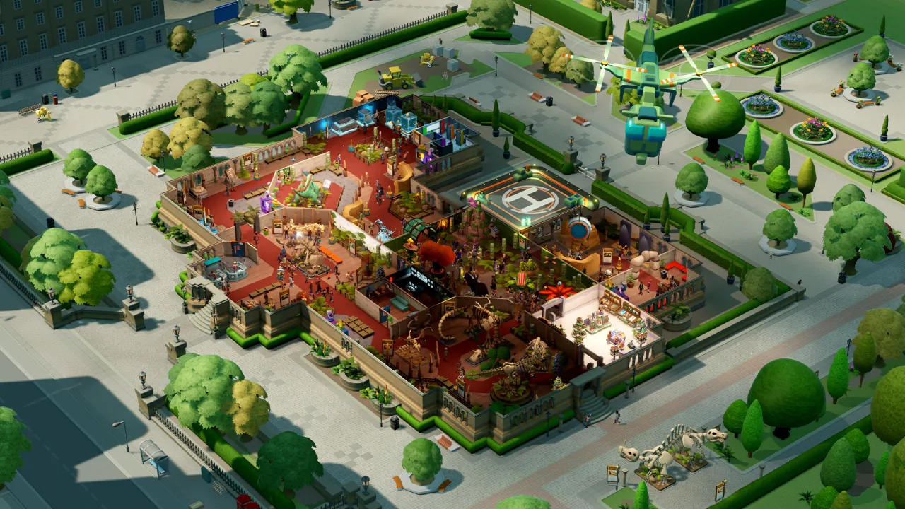 Build the ultimate humorous British-style museum experience