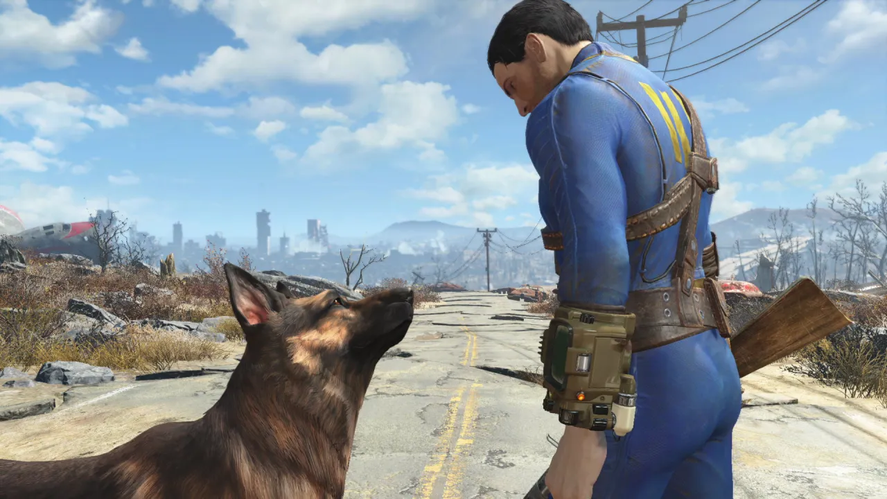 Fallout 4 Steam key - Sole Survivor leaving Vault 111