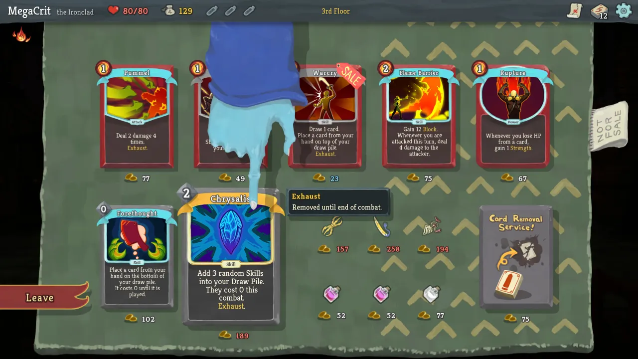 Slay the Spire - endless mode high ascension
