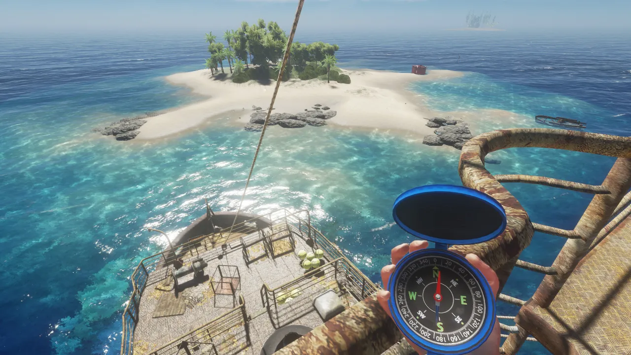 Stranded Deep - crafting base on deserted island