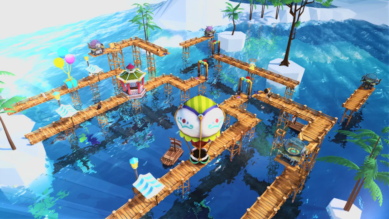 InOutPath Steam key - minimalist line puzzle on floating island