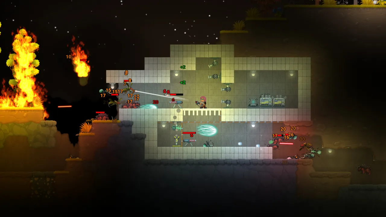 Dig or Die Steam key - building advanced defenses at night