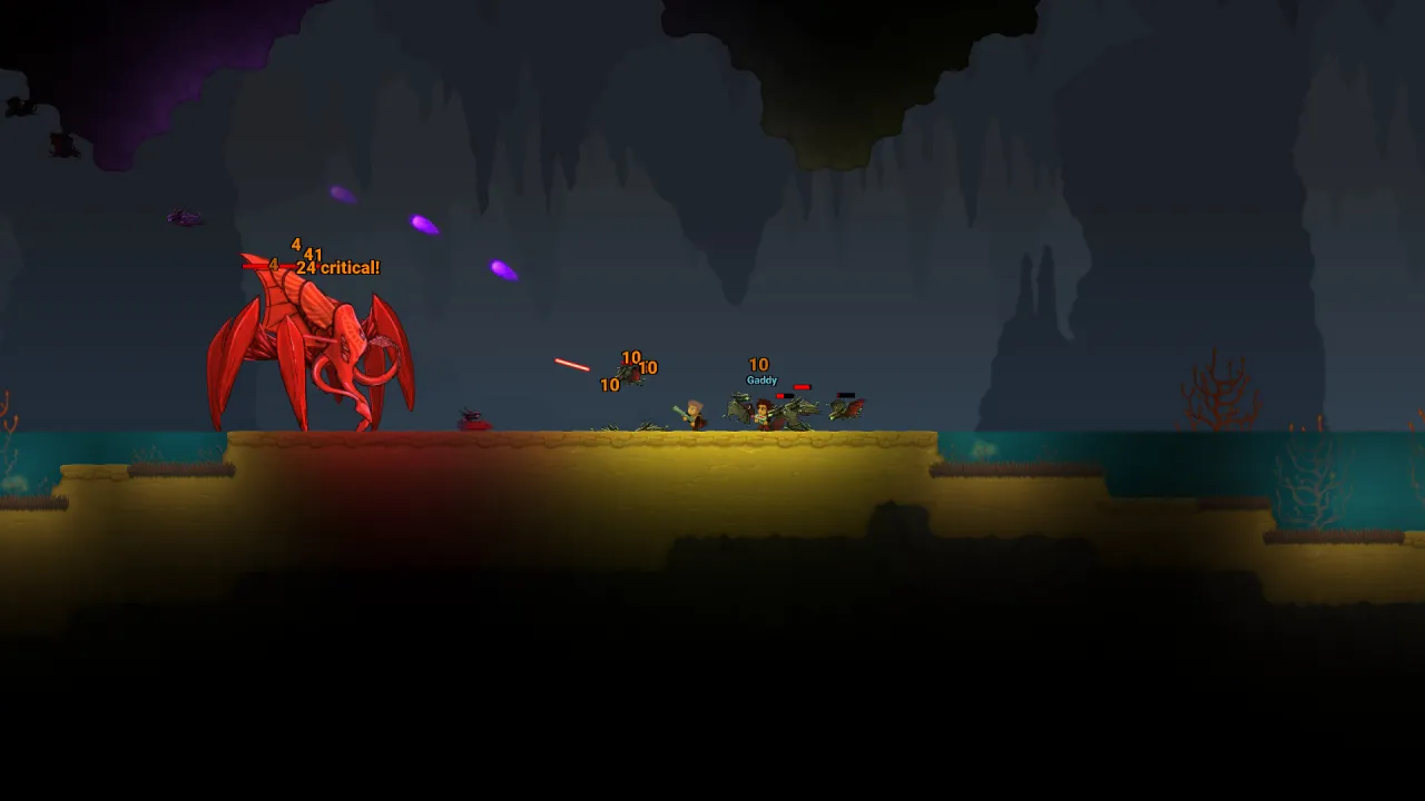 Dig or Die - automated factory and water physics