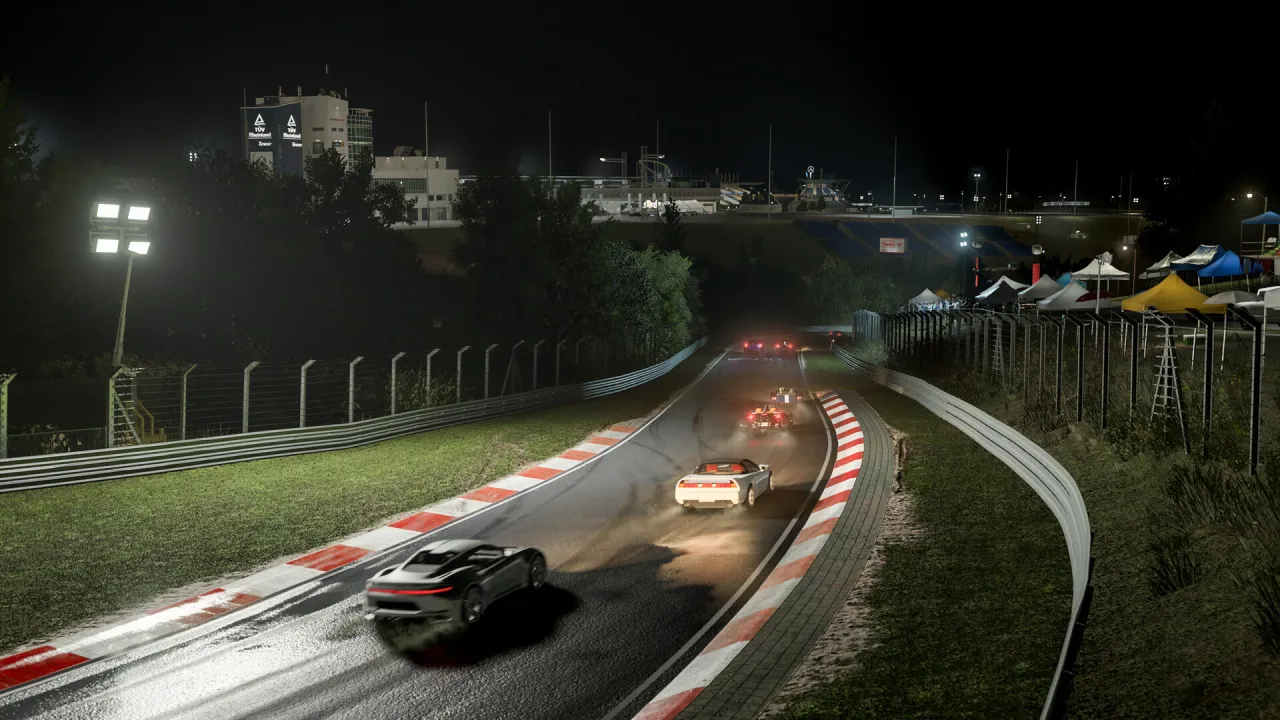 Forza Motorsport - dynamic weather and track details