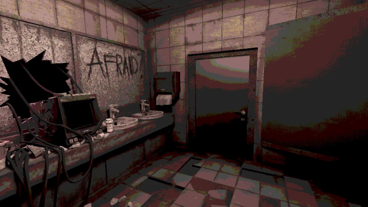 Buckshot Roulette dark nightclub atmosphere