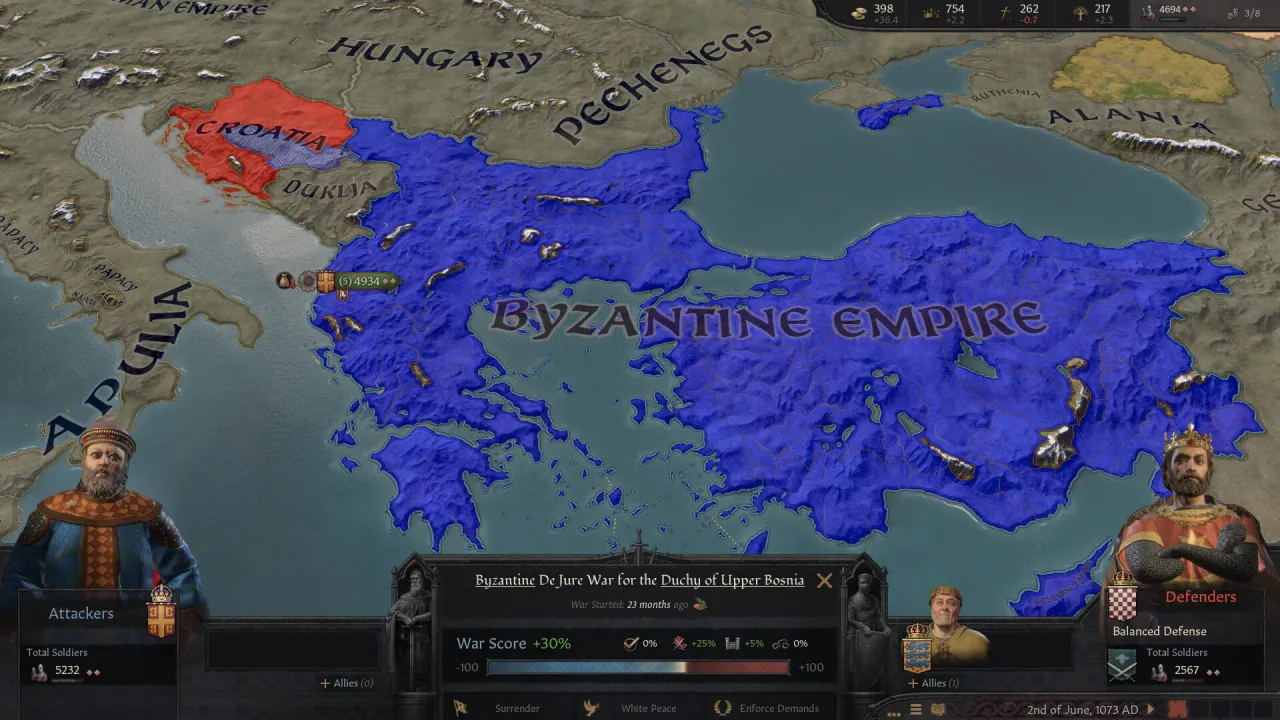 Crusader Kings III epic battles and kingdom management