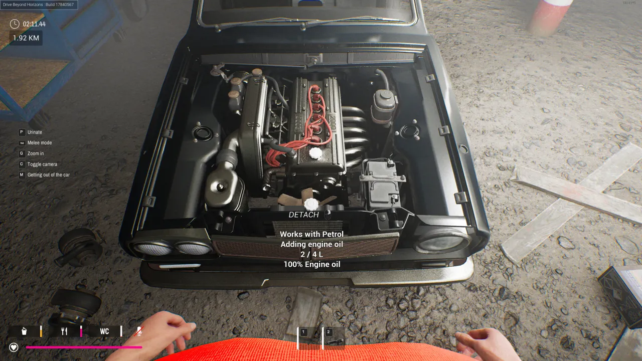 Drive Beyond Horizons open world racing scene