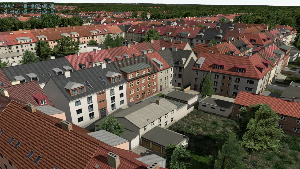 X-Plane 11 breathtaking European city scenery from cockpit view