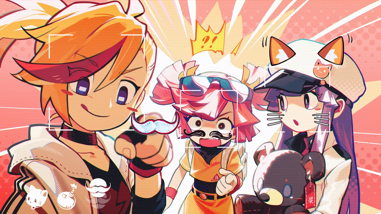 Bunny girl Marija dashing with notes