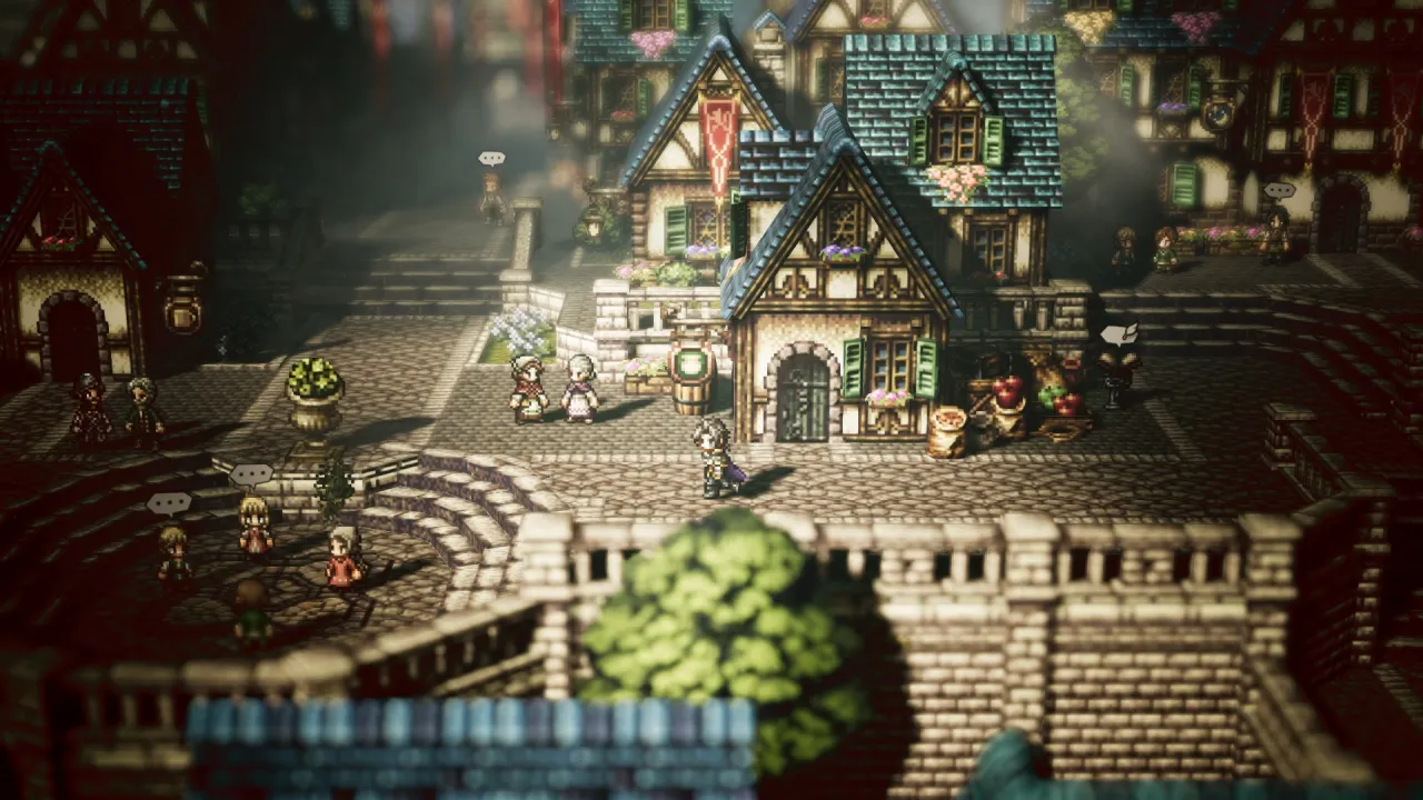 Octopath Traveler Steam Key HD-2D product banner