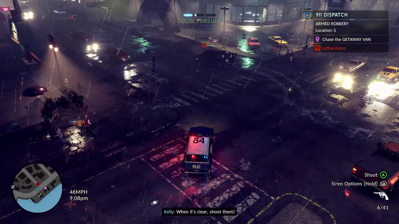 The Precinct Steam Key product banner neon city