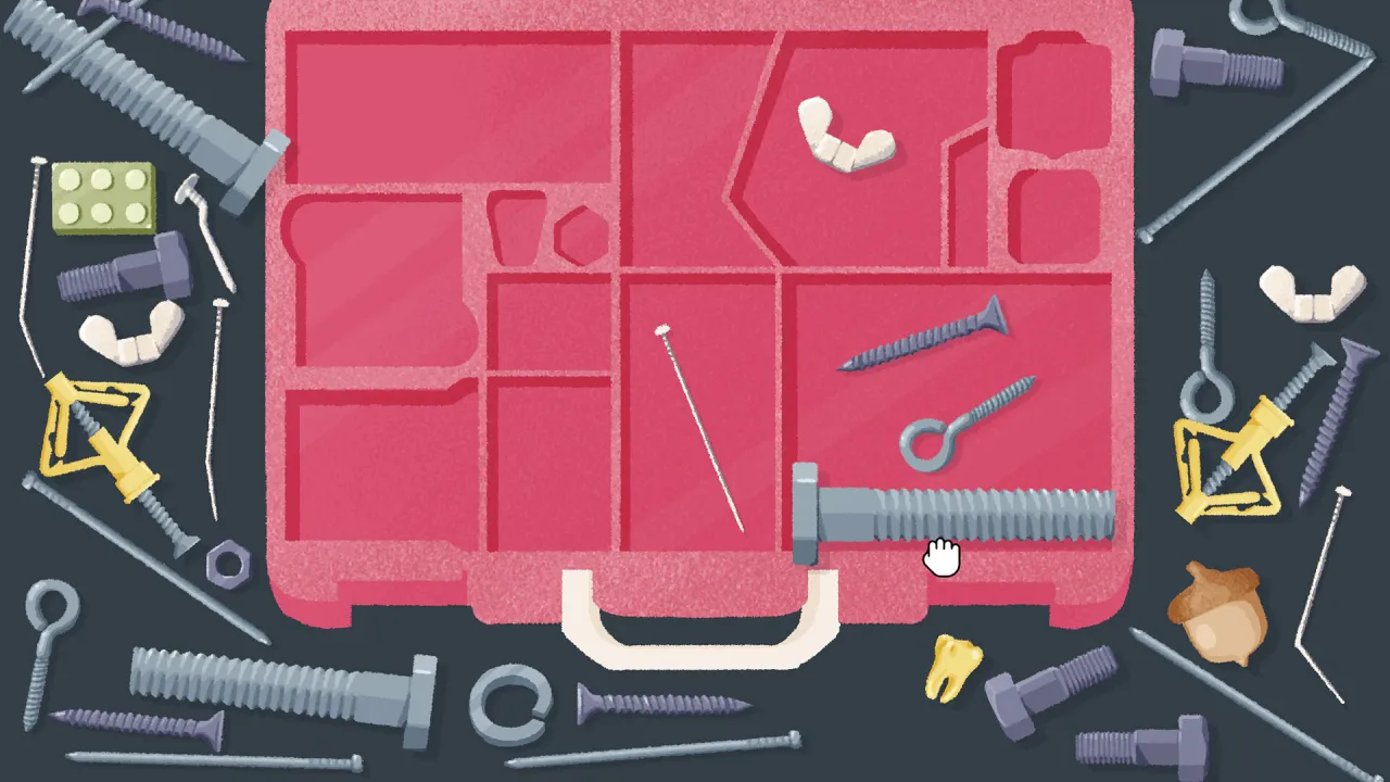 A Little to the Left Steam key cozy organizing puzzle