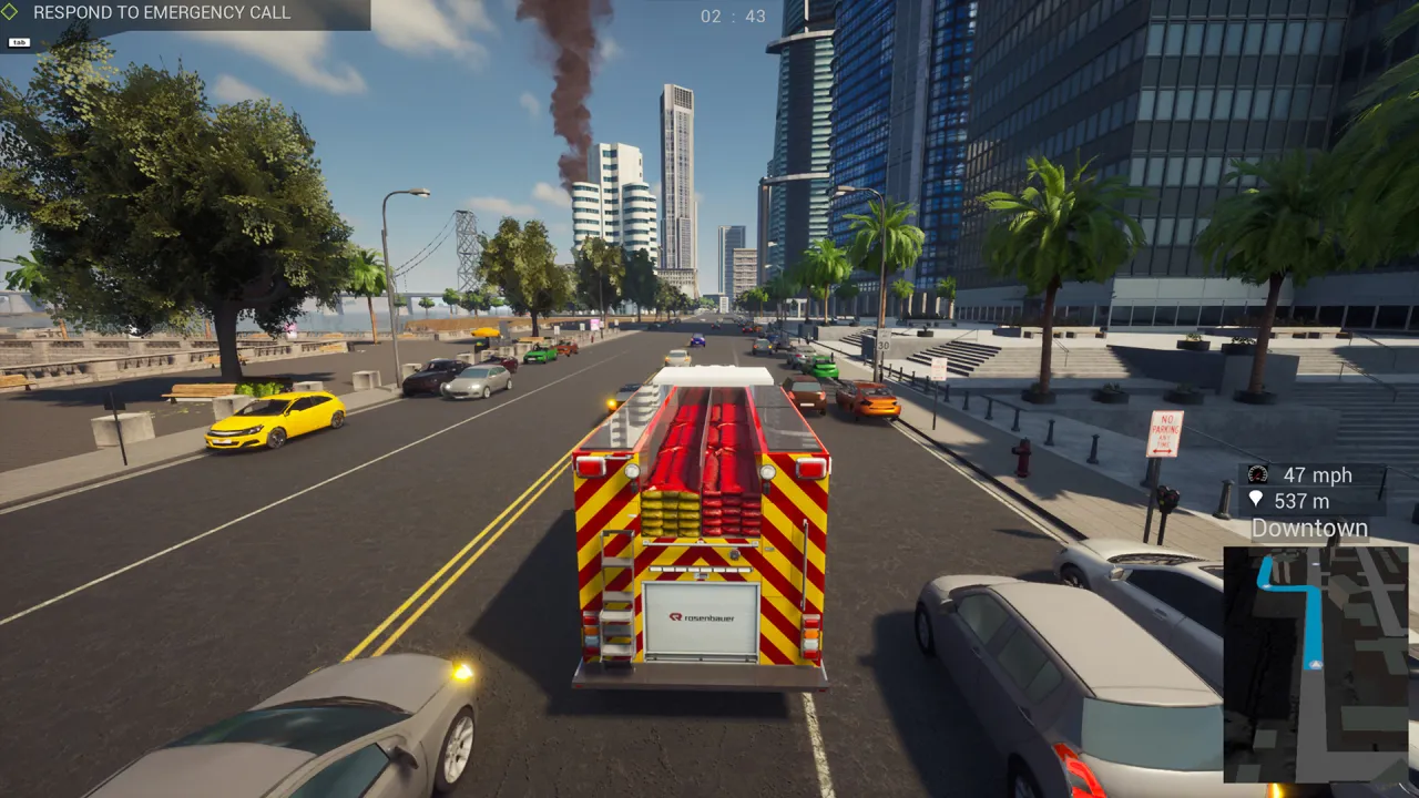 Firefighting Simulator Steam key rescuing civilians