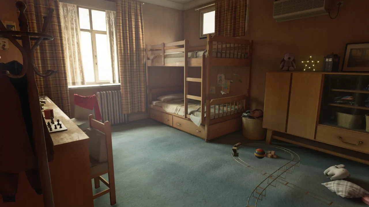 Unreal Engine 5 atmospheric lighting and detail