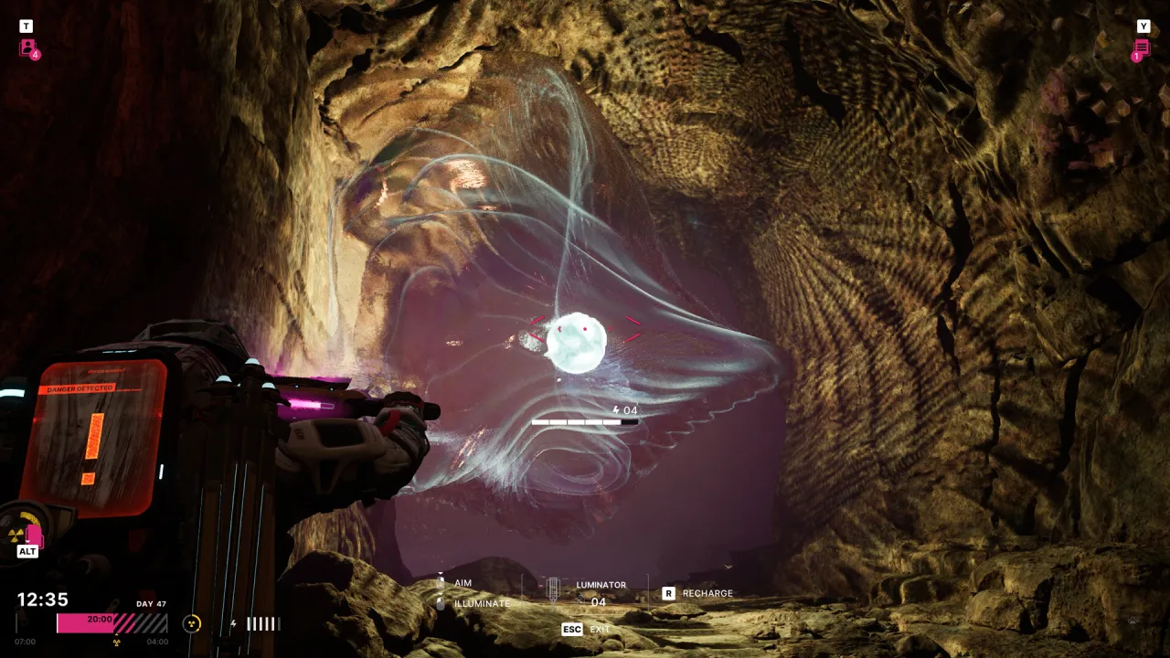 The Alters PC Steam gameplay scene