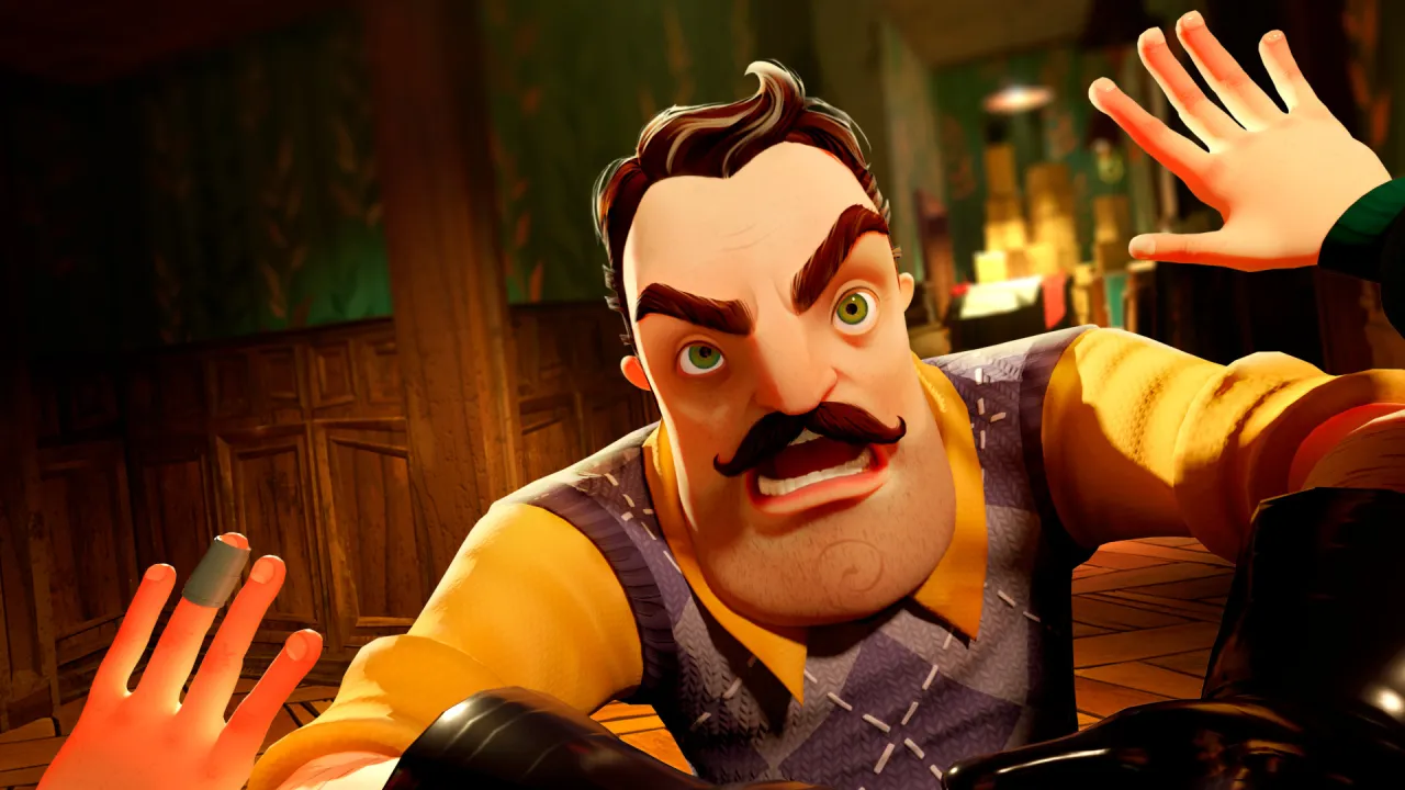 Hello Neighbor 2 Steam Key - creepy Raven Brooks town
