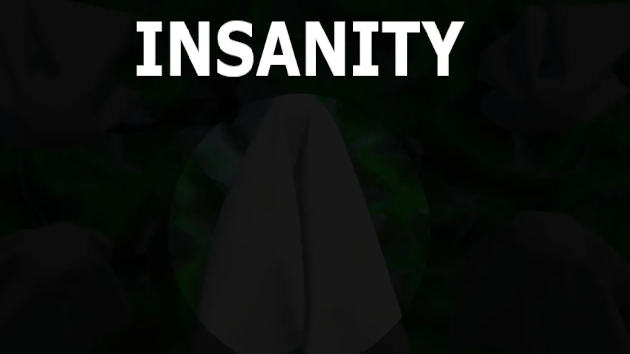 Insanity Steam Key - dark psychological horror hallway
