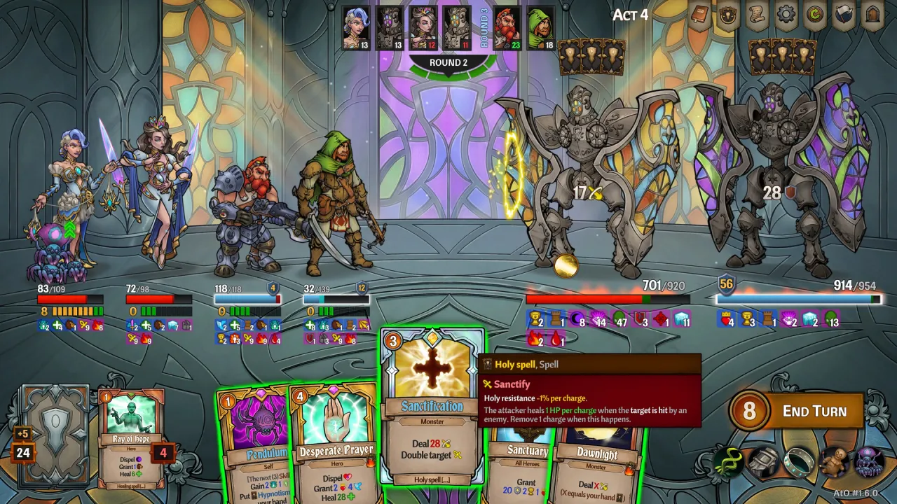 Across the Obelisk Steam Key - official fantasy party art