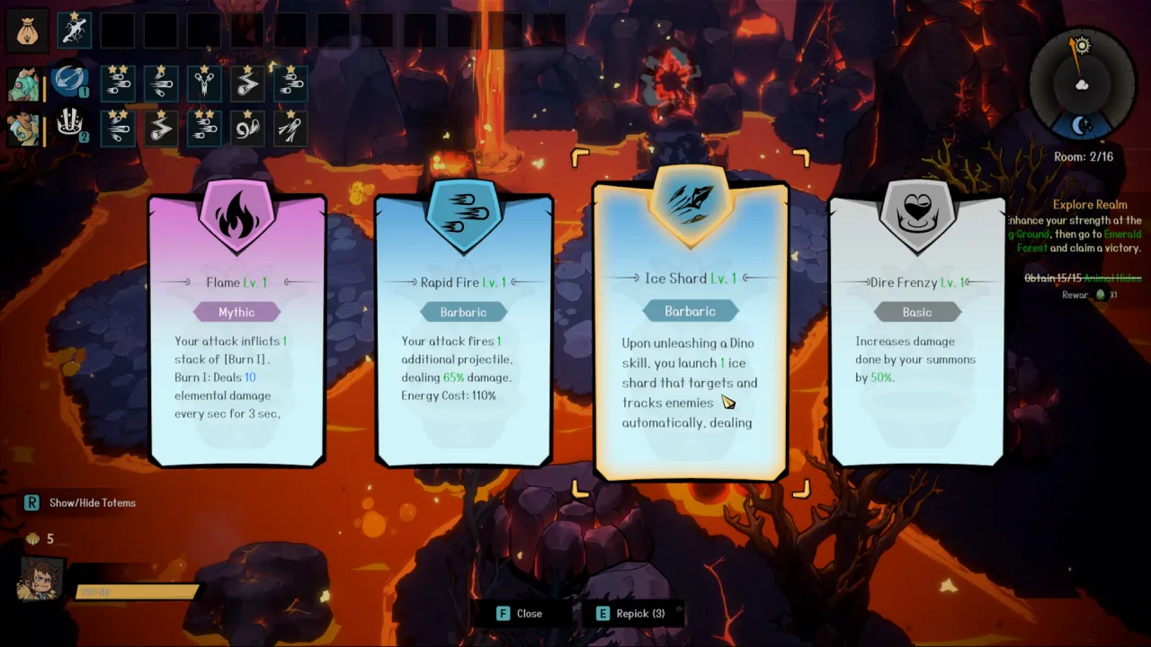 Multiplayer hunting with friends at sunset