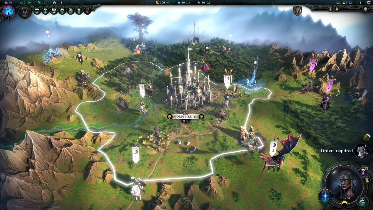 Age of Wonders 4 Steam Key - official fantasy empire banner