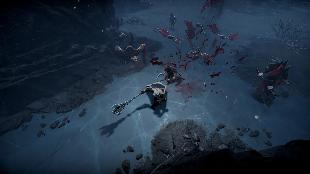 PvP vampire boss battle