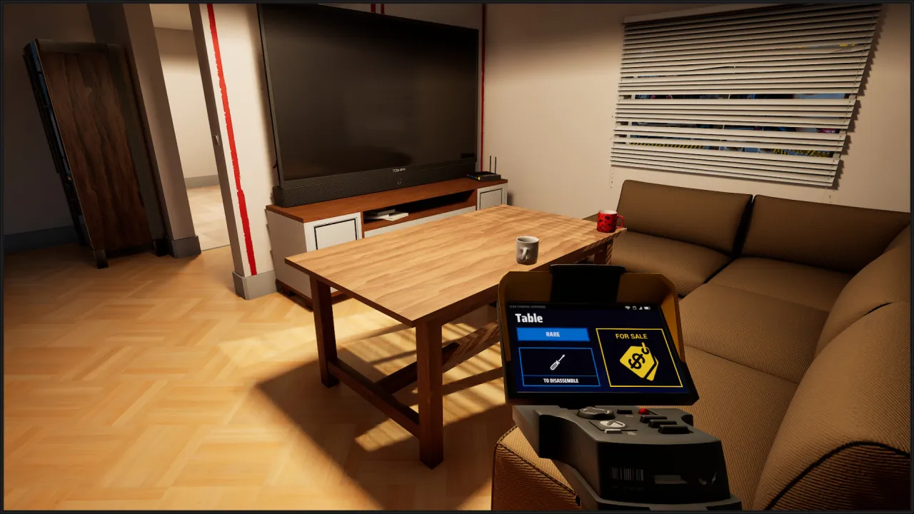 Operating heavy excavator crushing concrete