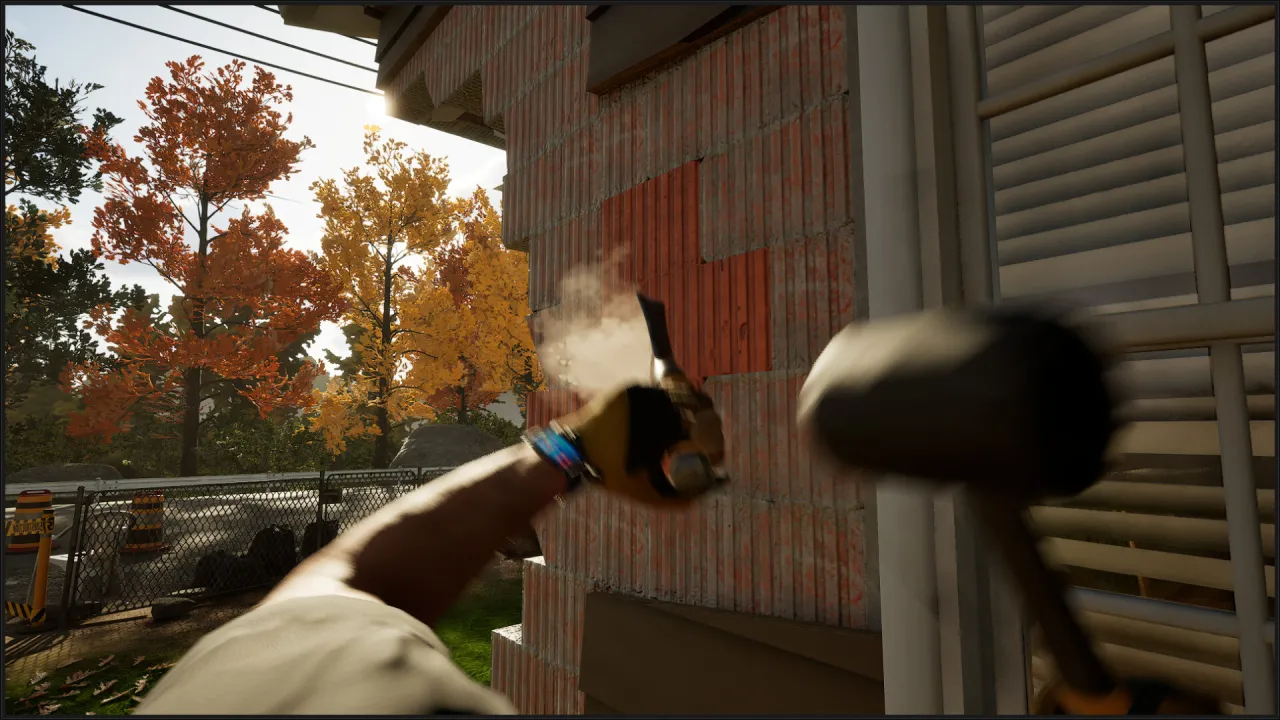 Complete city block turned to rubble