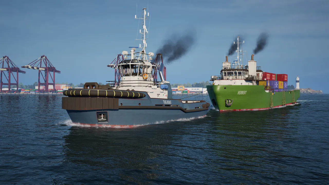 Cargo loading and crew management gameplay