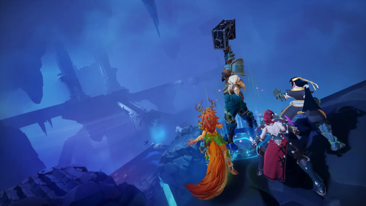 Fellowship Steam Key dark fantasy title screen