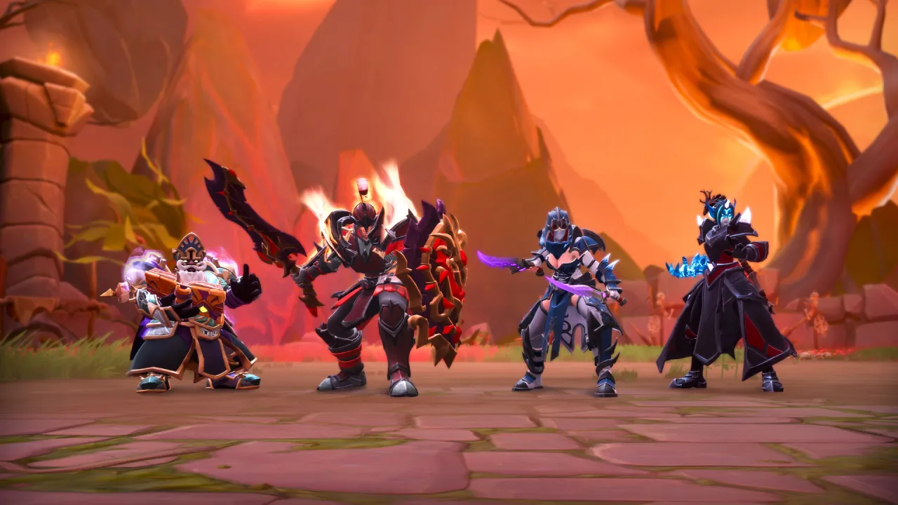 Fellowship Steam Key co-op boss fight