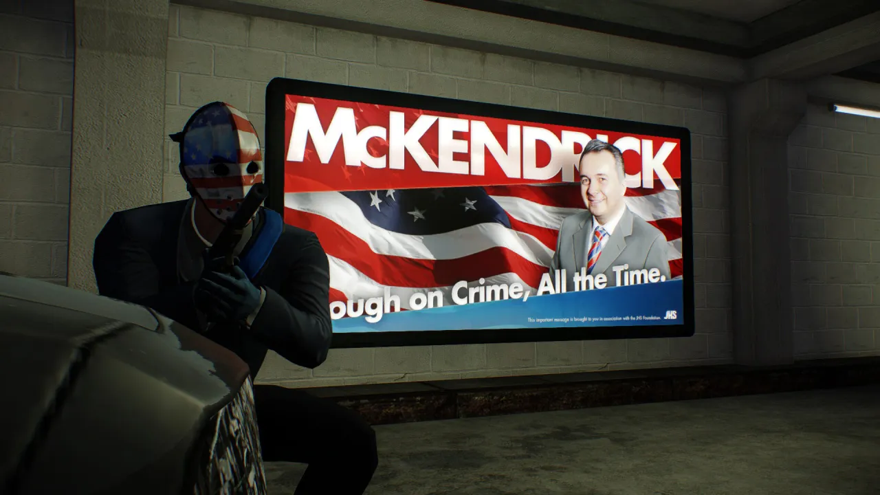 Payday 2 Steam Key mask customization screen