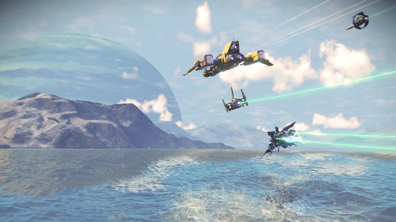 Building bases on exotic planets gameplay