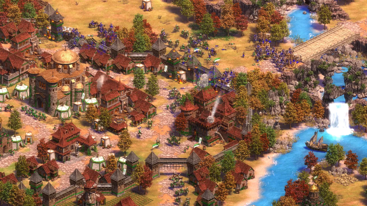 Age of Empires II: Definitive Edition new civilizations and campaigns selection screen