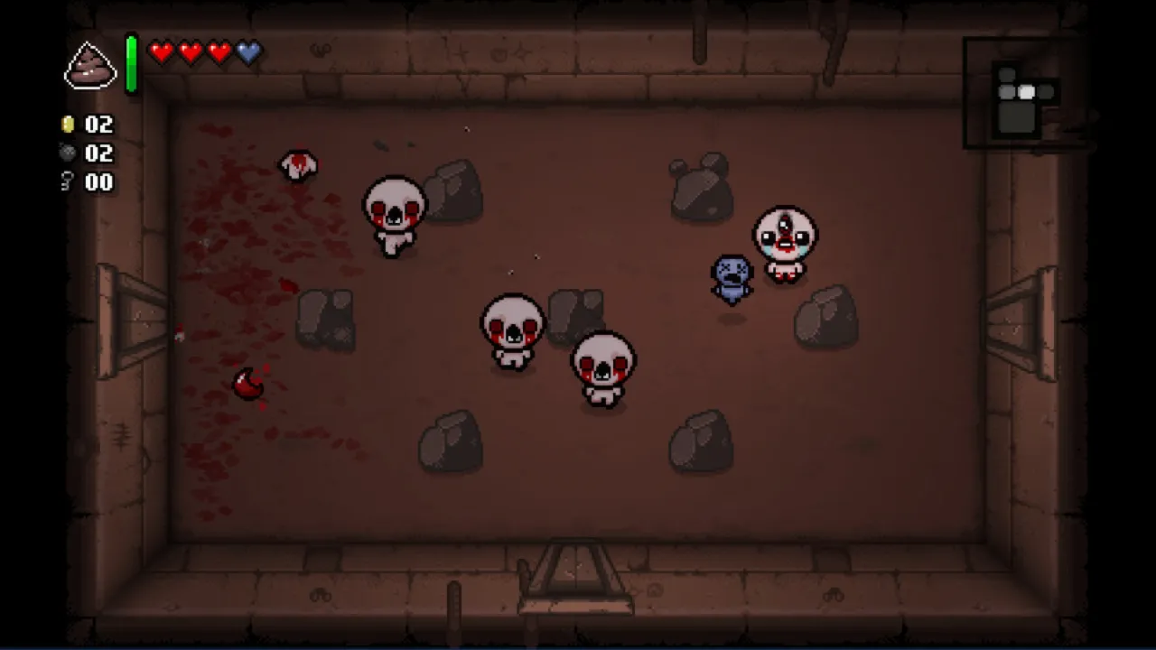 The Binding of Isaac: Rebirth victory against Mega Satan with The Lost