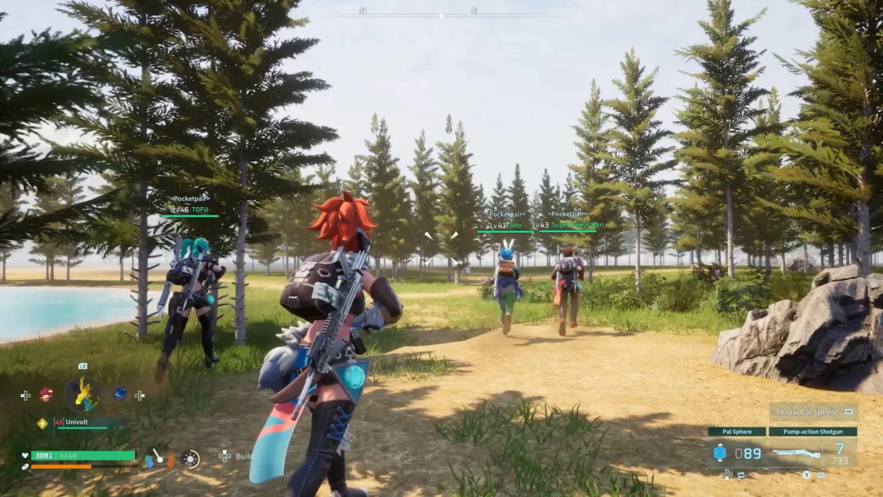 Hundreds of unique Pals to collect and breed