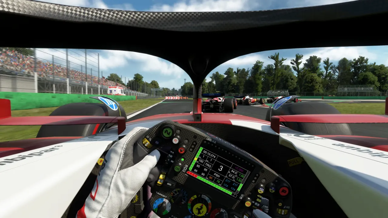 Multiplayer racing and career mode