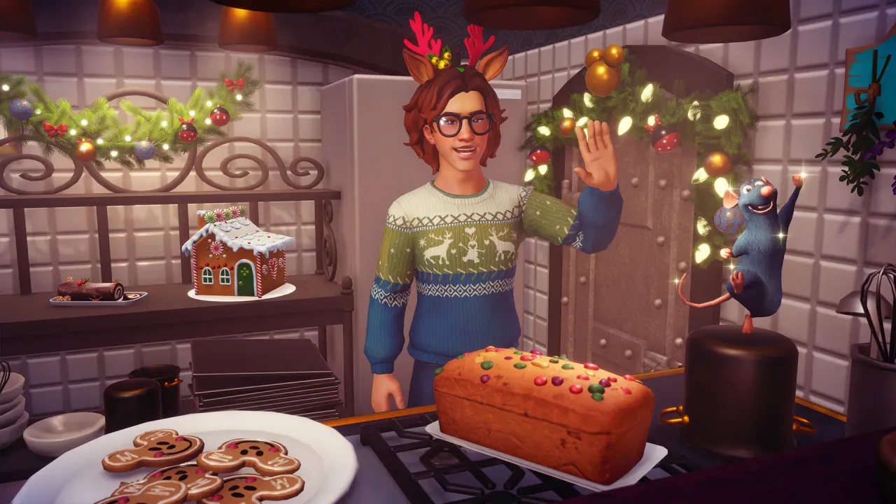 Cooking and fishing mini-games