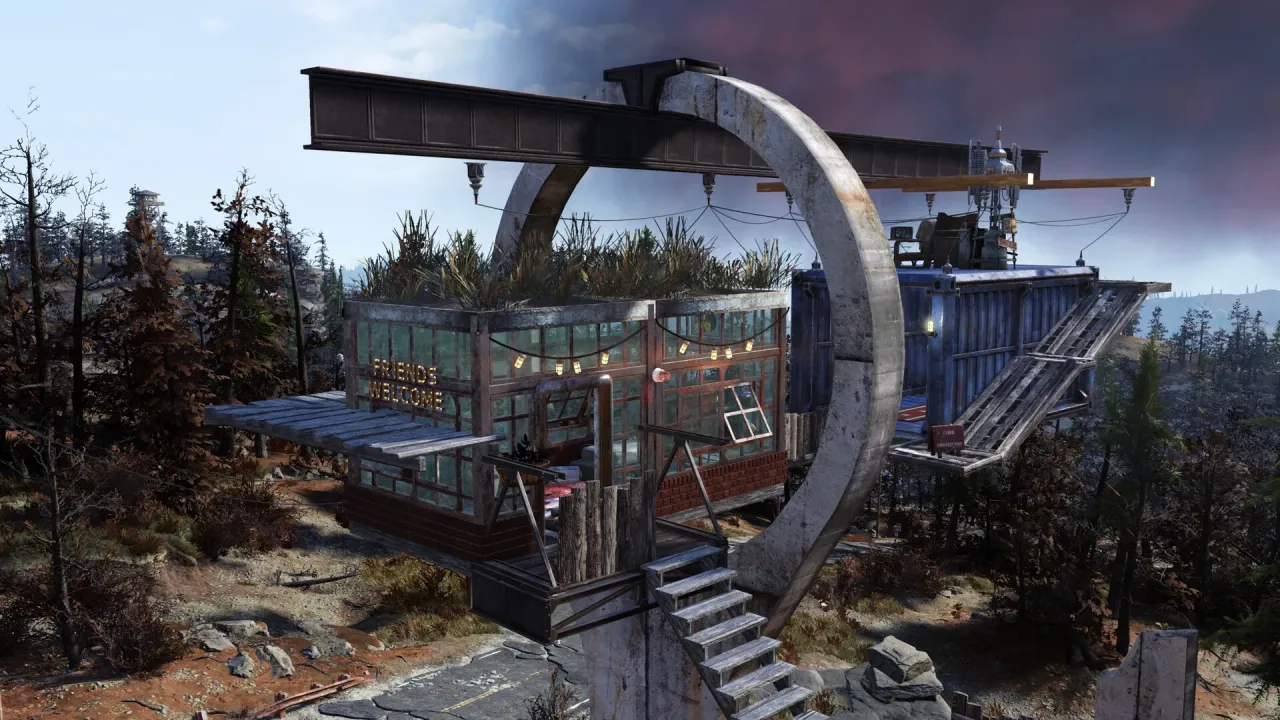 Fallout 76 exploring post-apocalyptic Appalachia wasteland