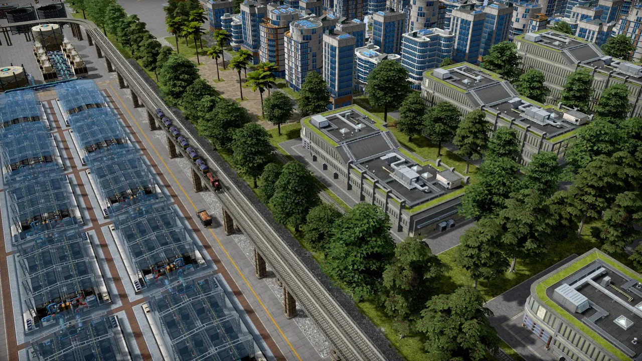 Captain of Industry power plant and energy production facilities