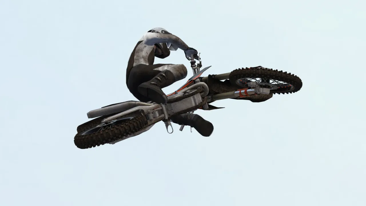 MX Bikes realistic motocross physics and rider animation