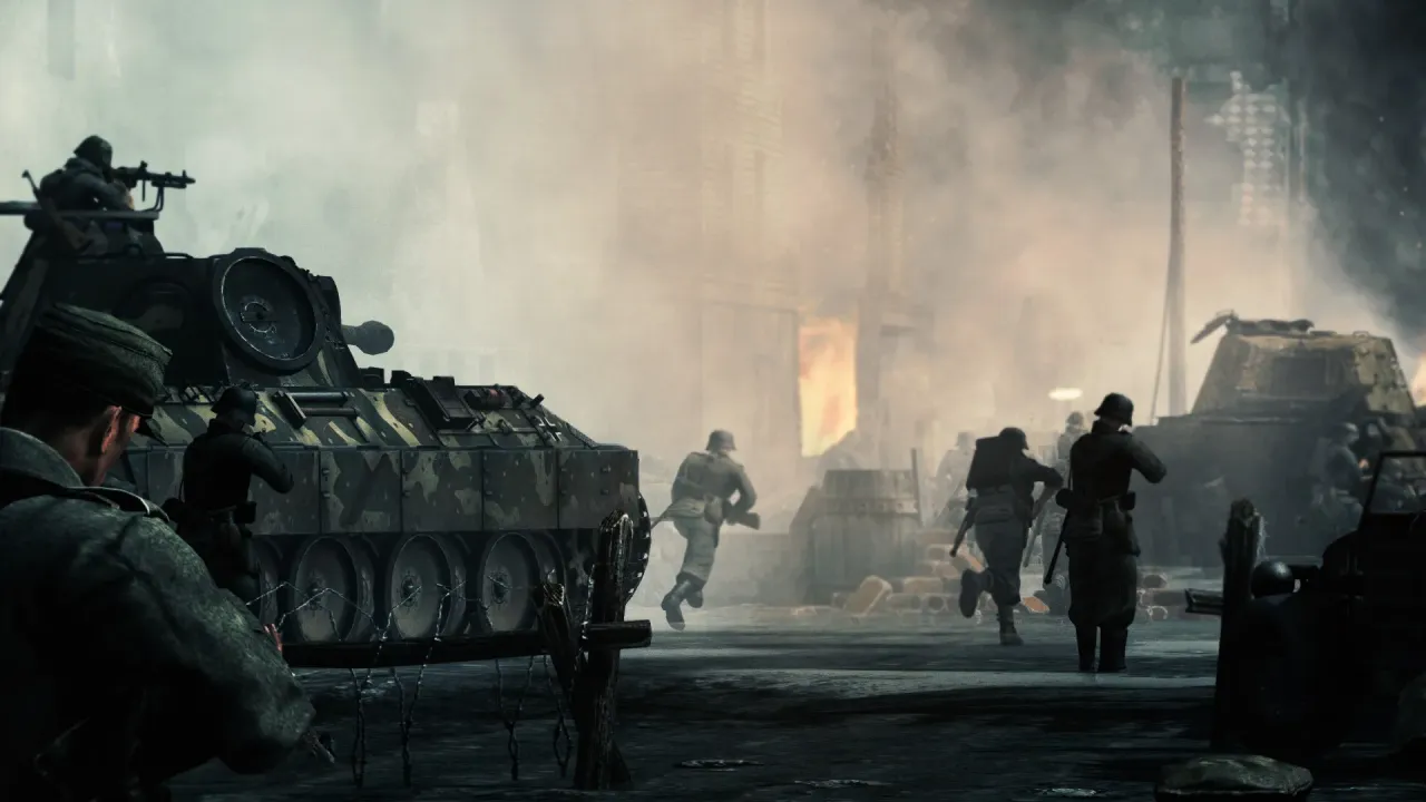 Call to Arms Gates of Hell Ostfront destruction and weather effects