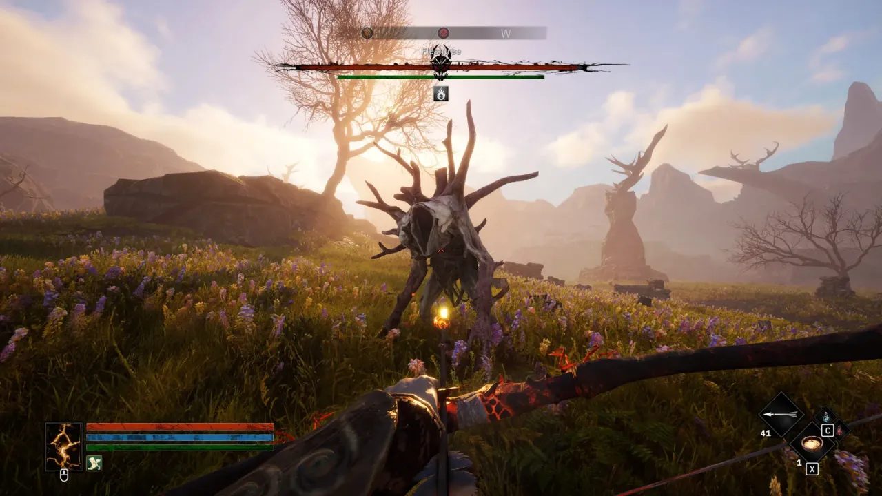Tainted Grail The Fall of Avalon first-person combat against mythical creatures